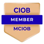 CIOB Member MCIOB badge